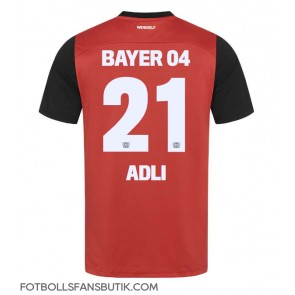 Bayer Leverkusen Amine Adli #21 Replika Hemmatröja 2024-25 Kortärmad